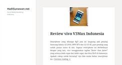 Desktop Screenshot of hadigunawan.net